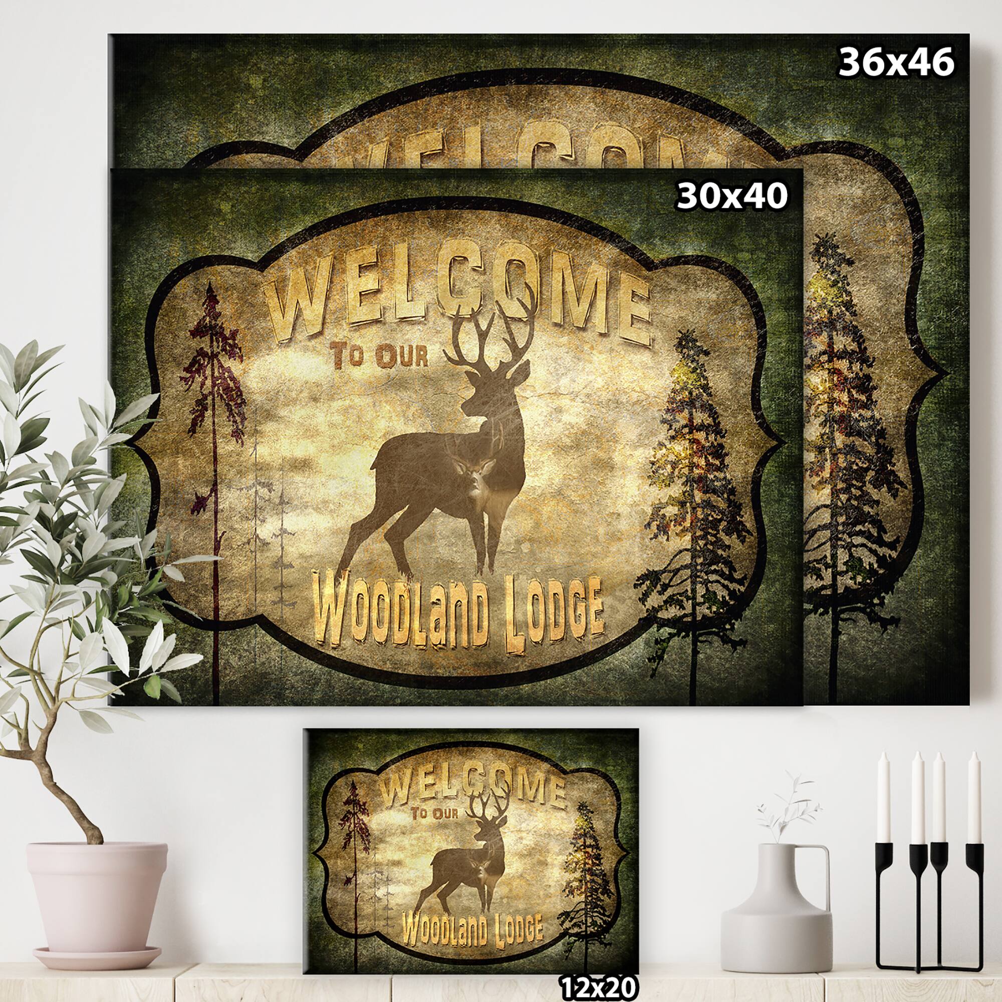 Designart - Welcome_Lodge Deer
